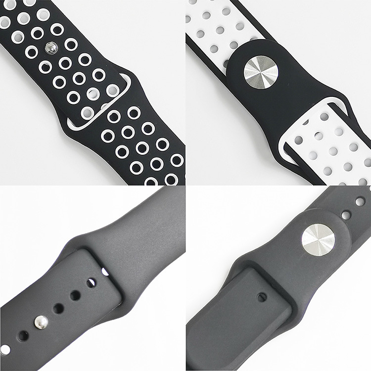 สายนาฬิกาซิลิโคนถัก Nike Apple Watch Series 1-10 / Ultra / SE