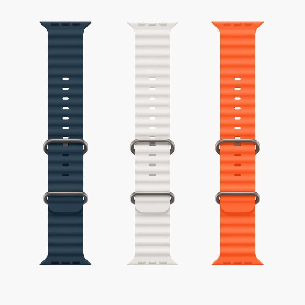 สายนาฬิกาซิลิโคนทะเล ระบายอากาศ iWatch