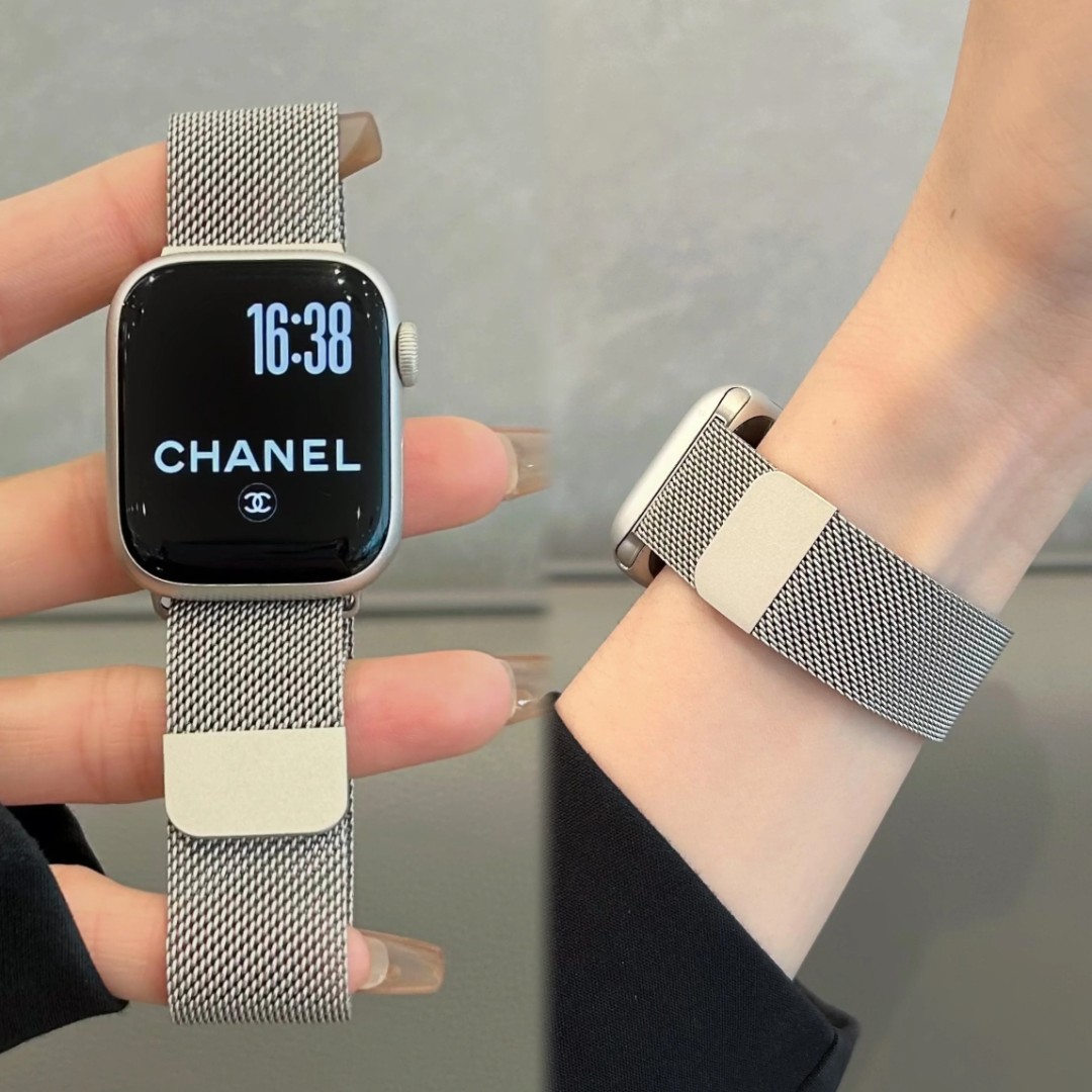 สายนาฬิกา Apple iWatch S12-8/Ultra 3/SE มิลานีส แม่เหล็ก